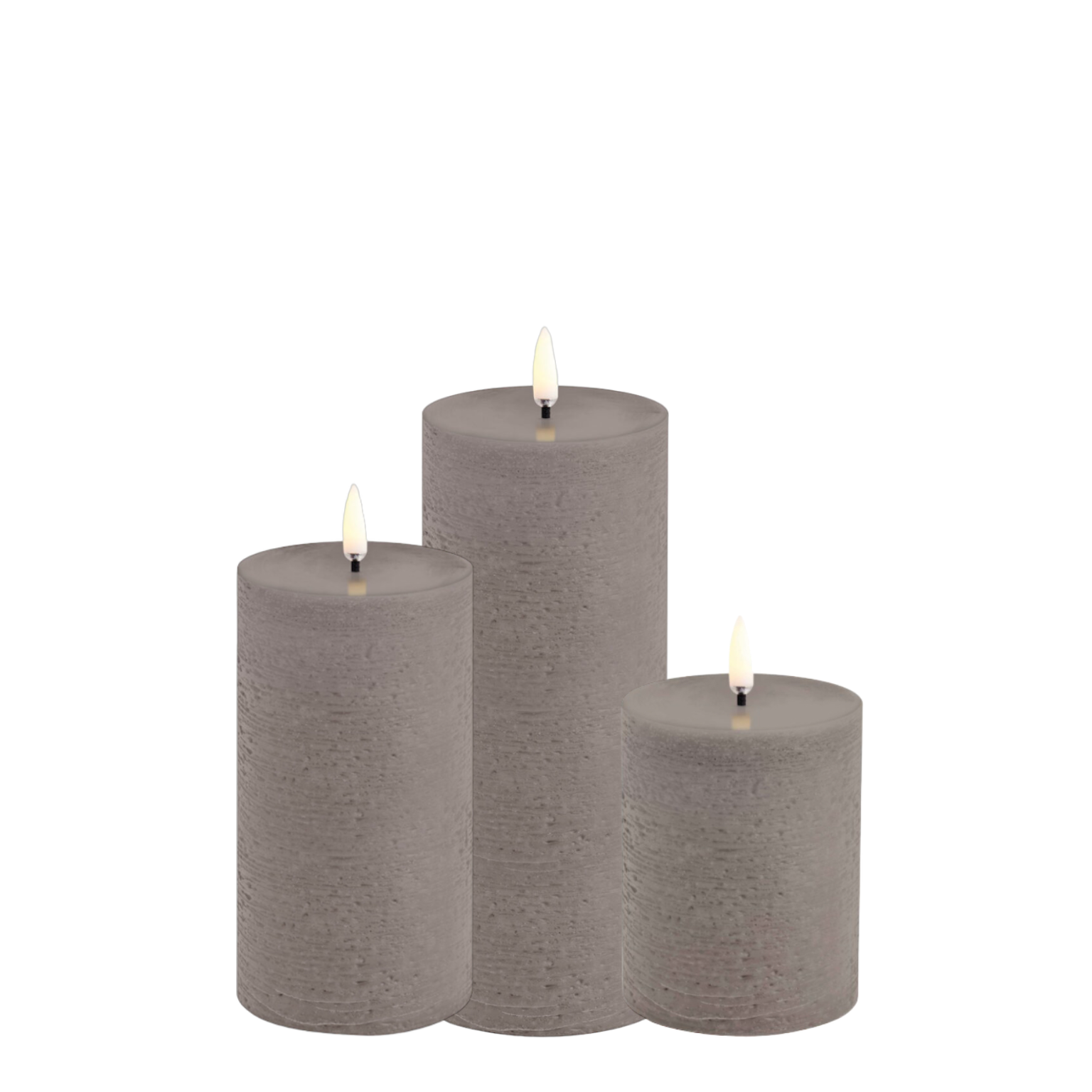 Uyuni Led Blokkaars Set van 3 | Sandstone