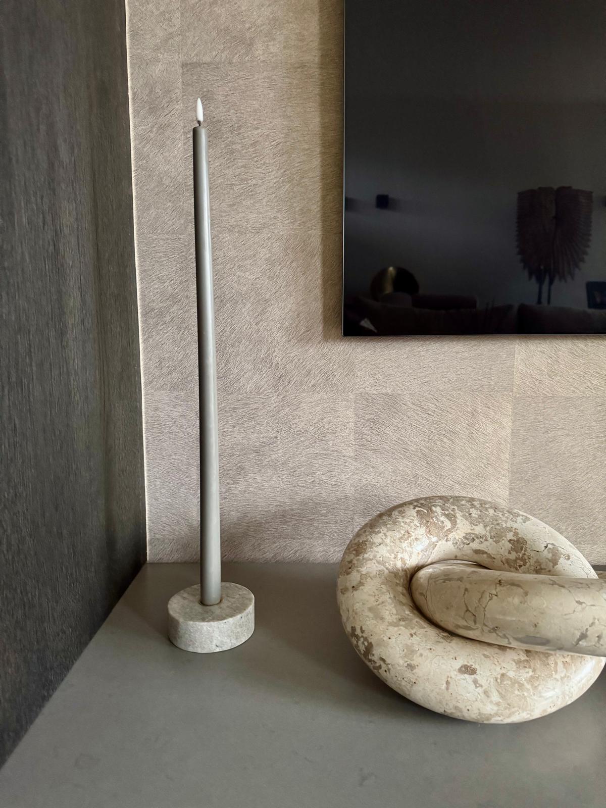 Uyuni Led dinerkaars lang | Sandstone