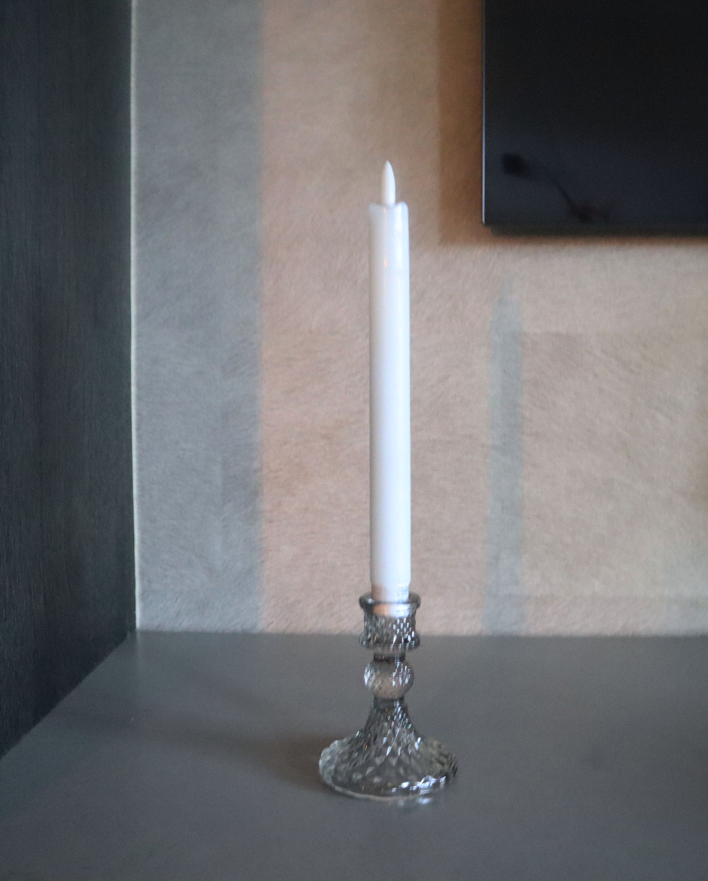 LED dinner candles | White