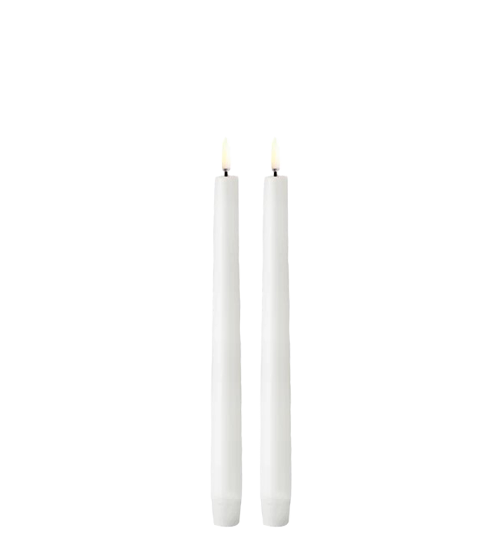 Uyuni Led dinner candles 2-pack | nordicwhite