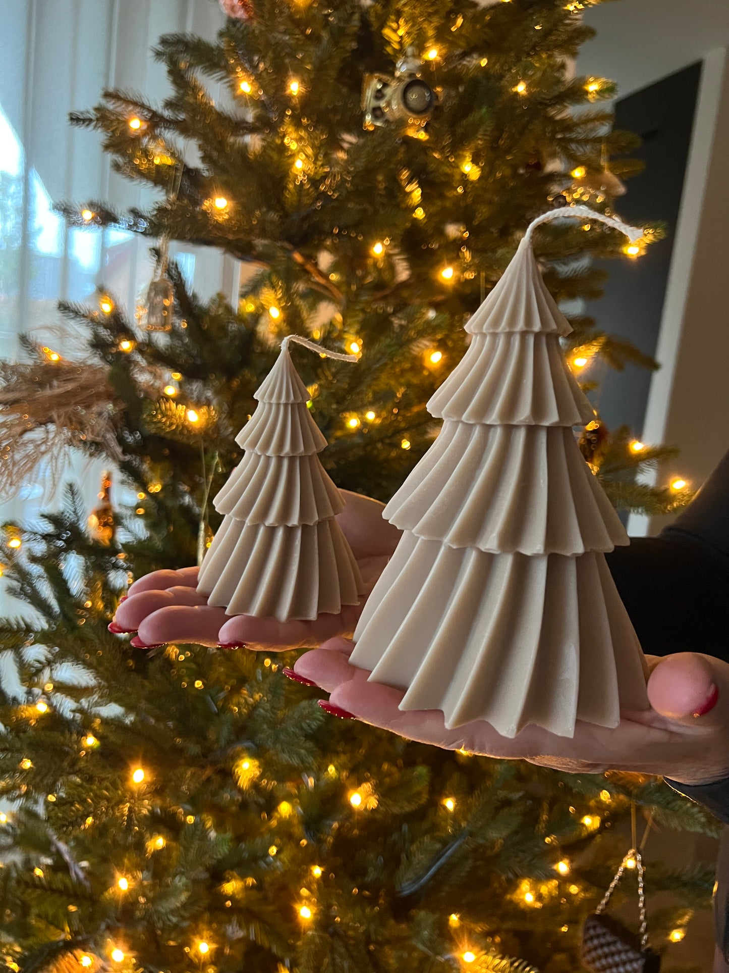 Candle Christmas Set | Beige