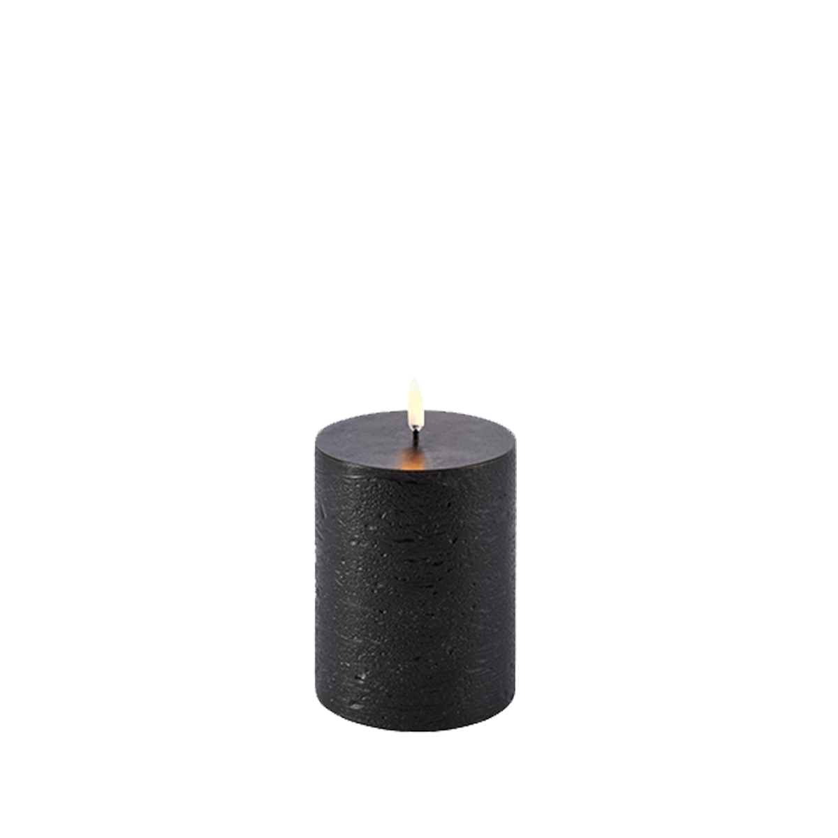 Uyuni Led Block Candle S | Black