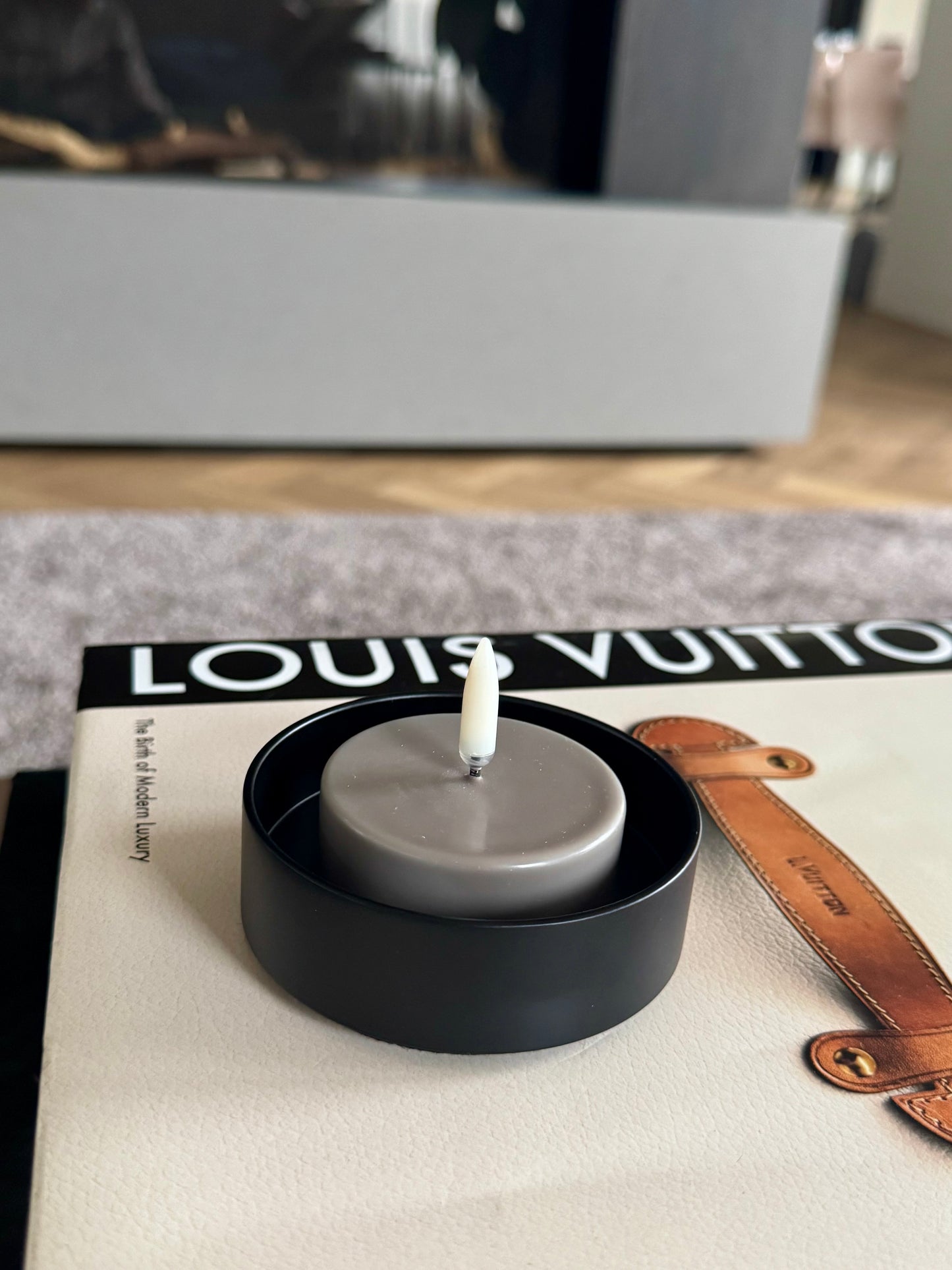 Light Maxi Kandelaar | Mat Zwart