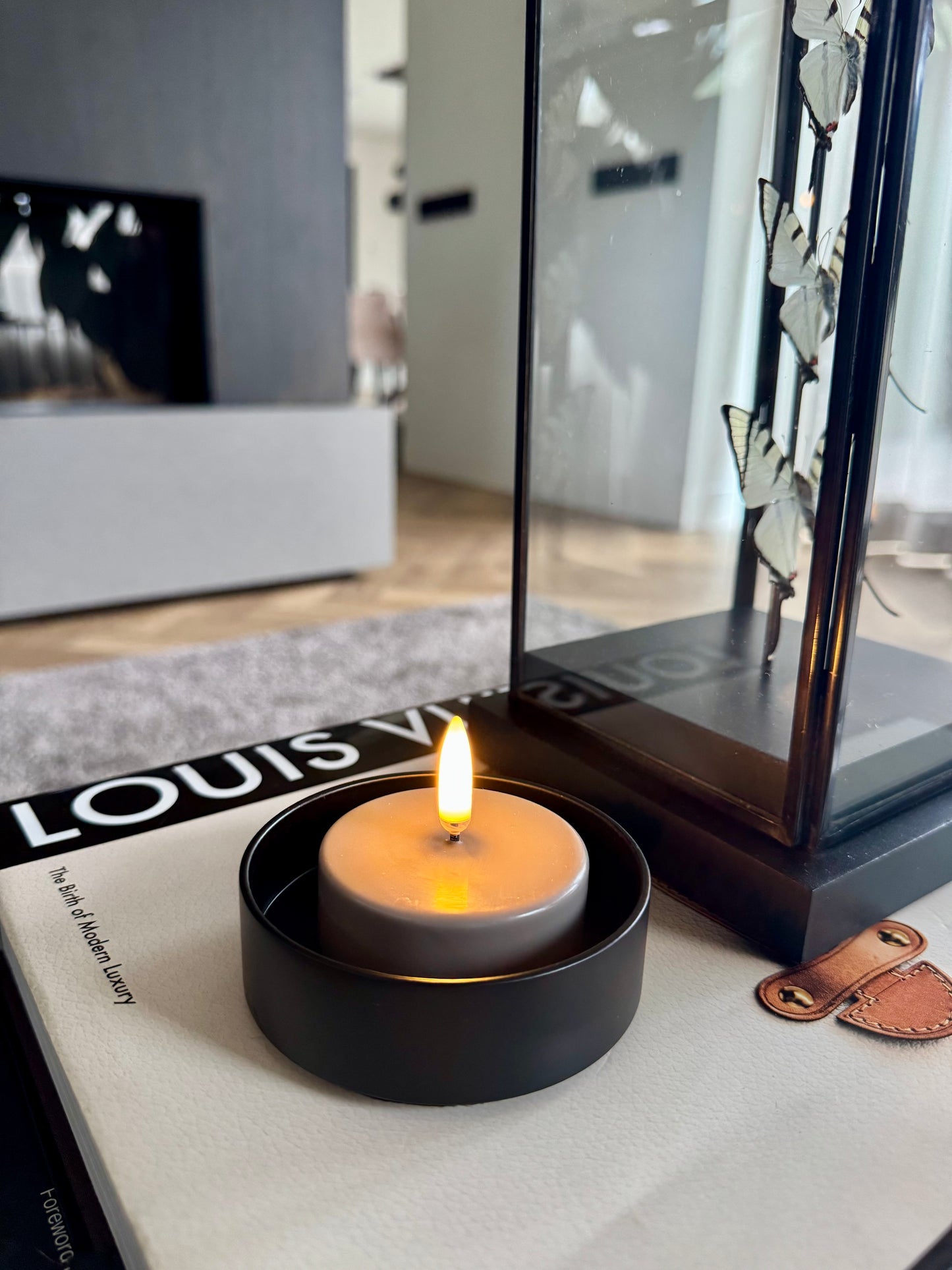 Light Maxi Kandelaar | Mat Zwart