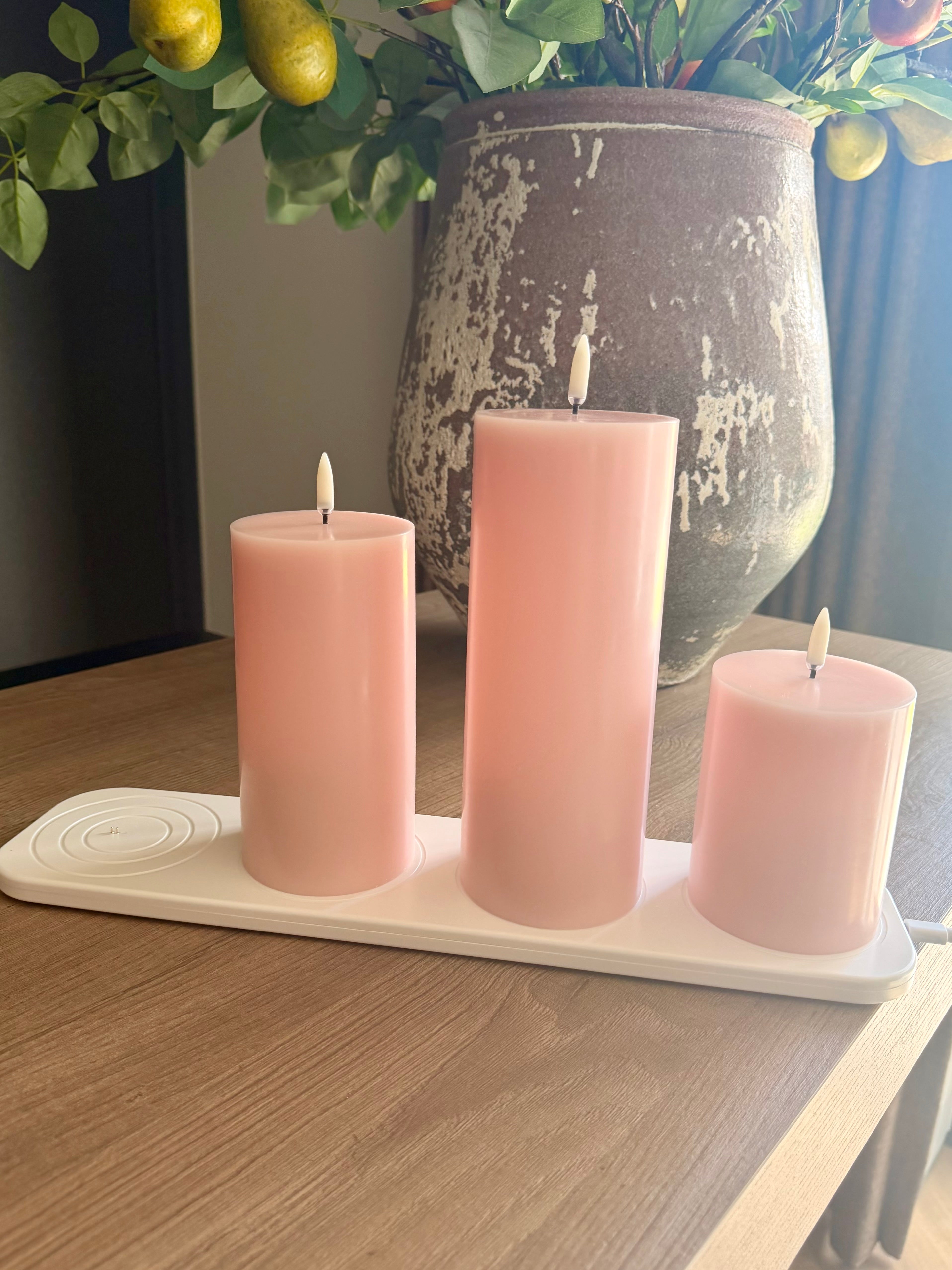 Oplaadstation Large voor 4 stomp kaarsen | Uyuni