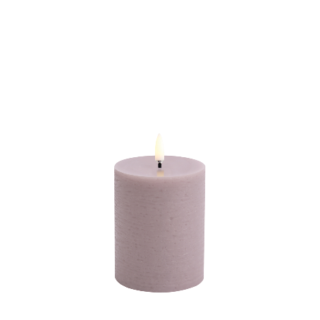 Uyuni Led Block Candle S | Light Lavender