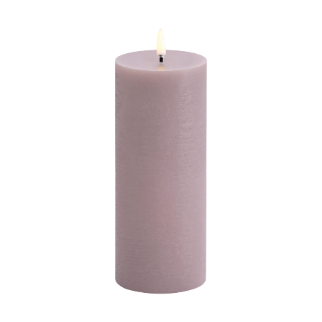 Uyuni Led Block Candle L | Light Lavender