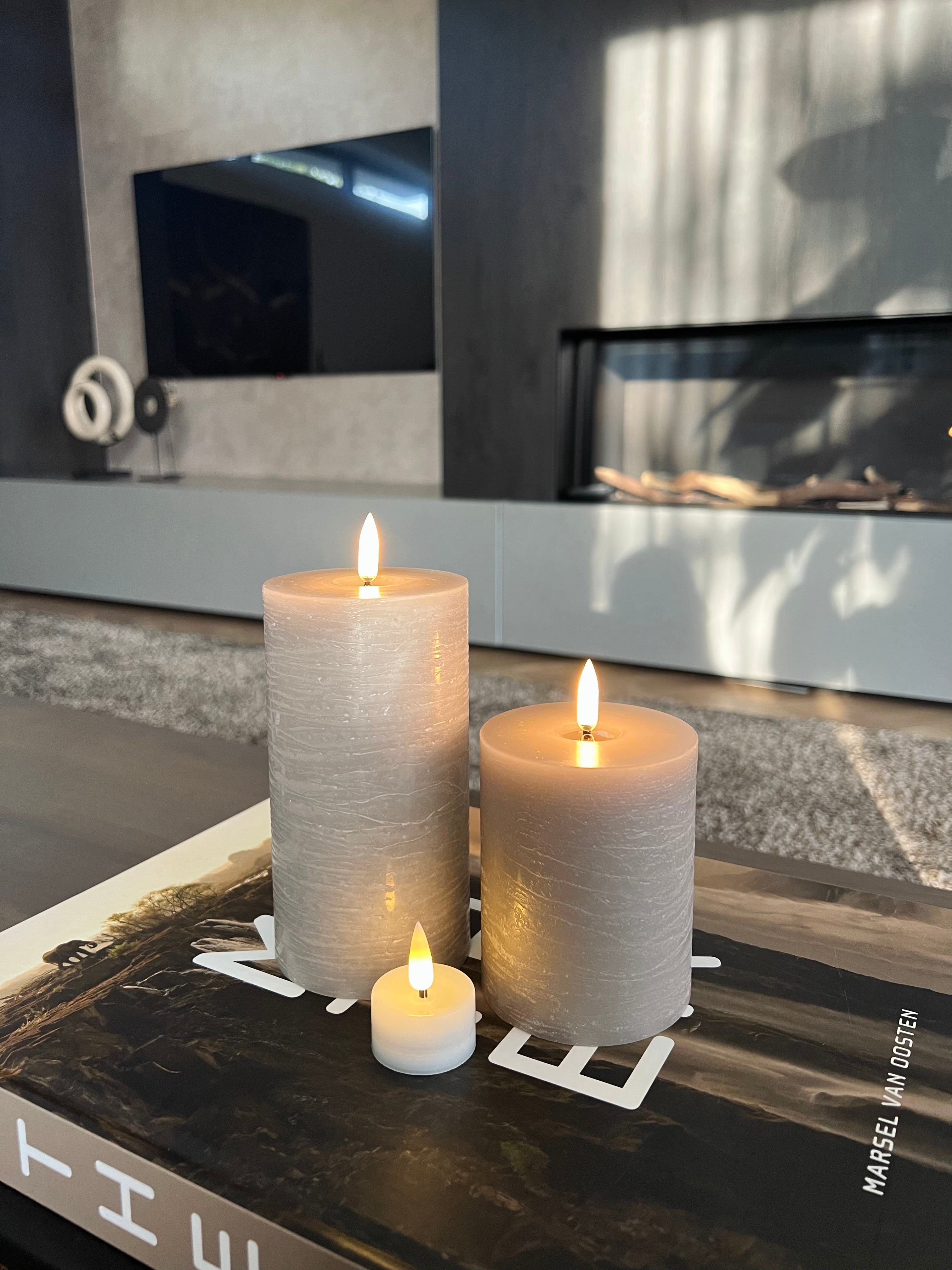 Uyuni Led melted Blokkaars S | Sandstone