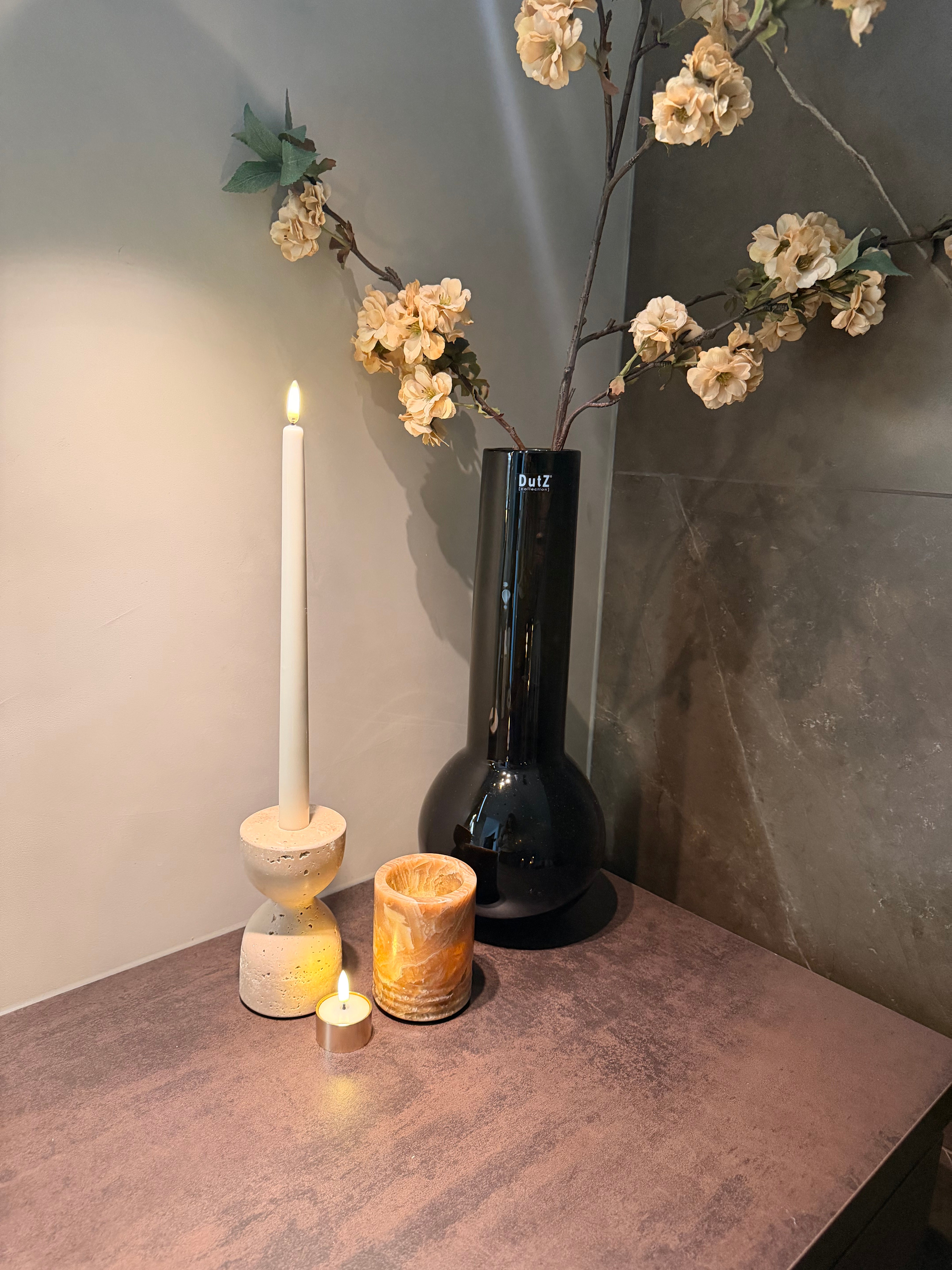 Uyuni Led Waxinelichtjes | Metal Brass (2-pack)