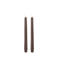 Uyuni Led dinerkaarsen 2-pack | Bruin