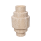 Agano Vaas L | Travertine
