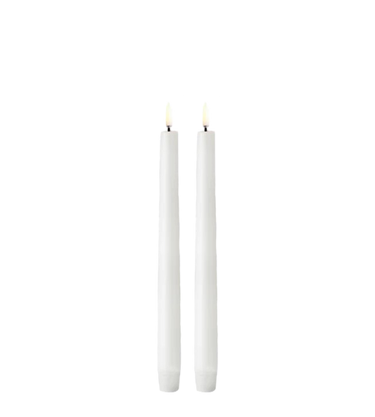 Uyuni Led dinner candles 2-pack | nordicwhite